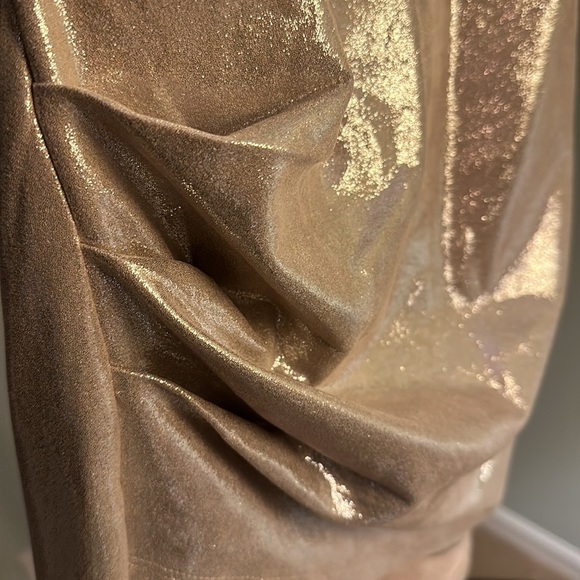 NWT Backless golden dress by By The Way. - Picture 5 of 7